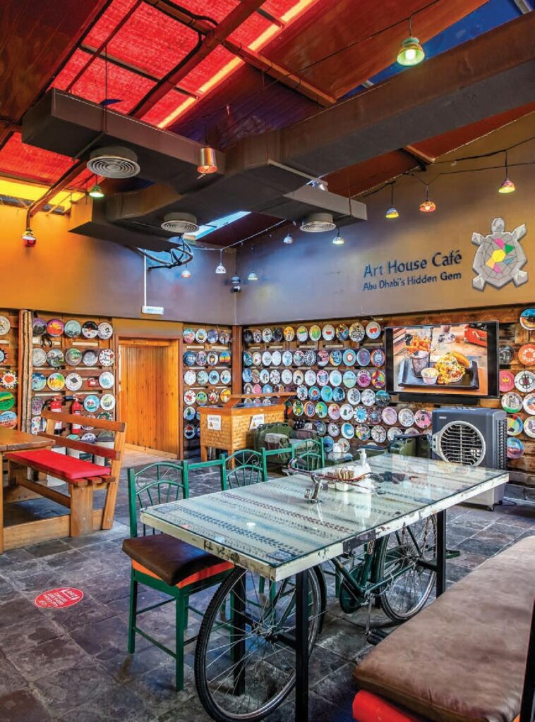 Menu of Art house Café in Abu Dhabi